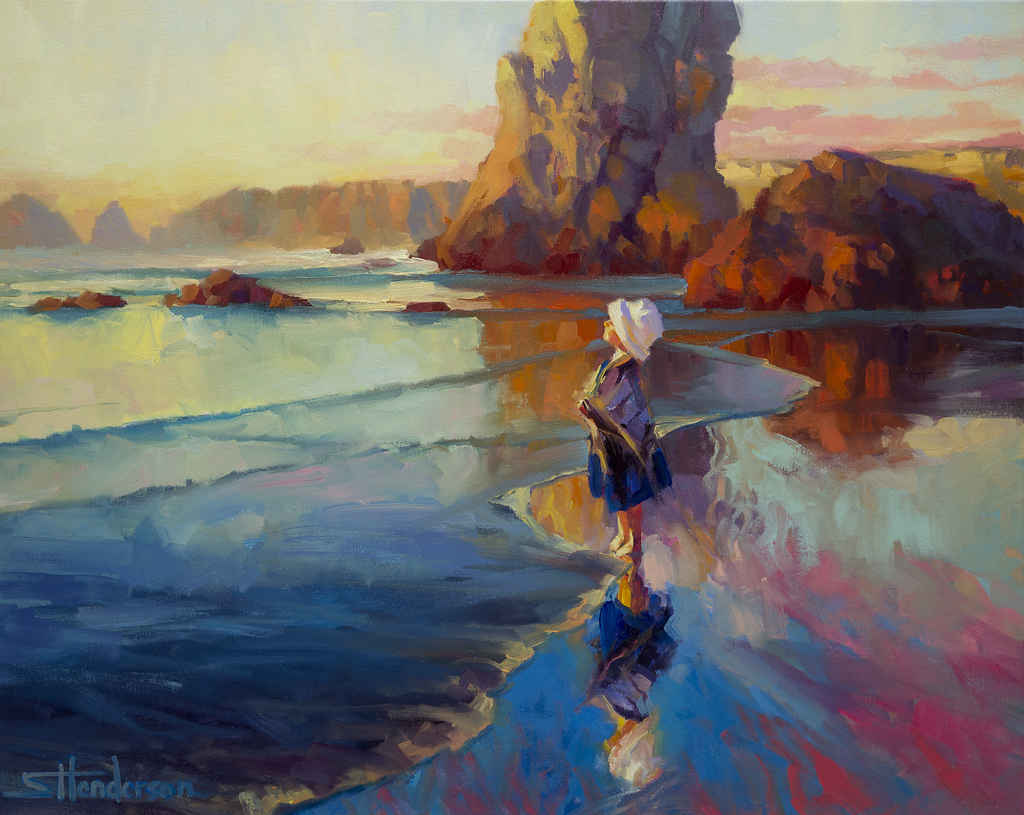 Bold Innocence by Steve Henderson Oil ~ 24 x 30