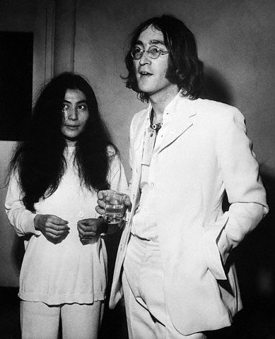 Джон Леннон и Йоко Оно. Фото / John Lennon & Yoko Ono. Photo 